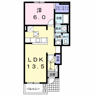 プラム　シュシュＡ 102【管理NO：1-020716801-01020】 ★家具家電は申し込み後に搬入します★ ★2026年08月下旬入居可能★の物件画像