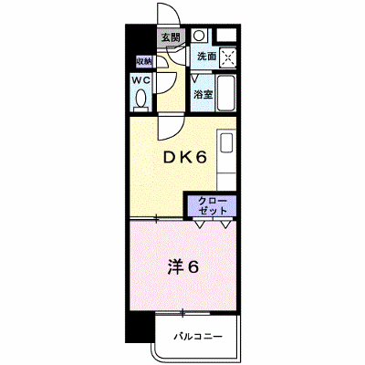 パ－ムヒルズマンション 306【管理NO：1-012809801-03060】 ★家具家電は申し込み後に搬入します★ ★2026年10月中旬入居可能★の物件画像