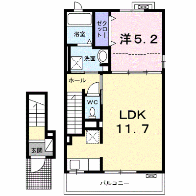 カルム上宿 202【管理NO：1-024461501-02020】 ★家具家電は申し込み後に搬入します★ ★2026年10月中旬入居可能★の物件画像