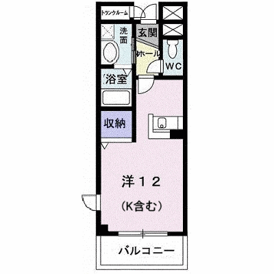 ファミリアノ－ル 105【管理NO：1-011739101-01050】 ★家具家電は申し込み後に搬入します★ ★2026年10月中旬入居可能★の物件画像
