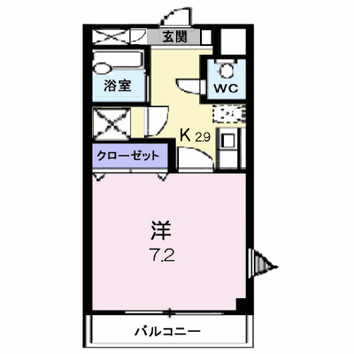 グランシャリオⅠ 101【管理NO：1-007608501-01010】 ★家具家電は申し込み後に搬入します★の物件画像