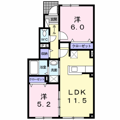 エトワール 102【管理NO：1-019934002-01020】 ★家具家電は申し込み後に搬入します★ ★2026年10月下旬入居可能★の物件画像