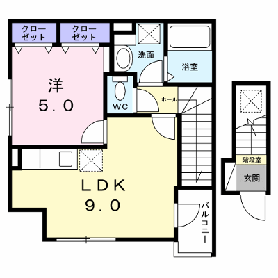 パインヒルズ 201【管理NO：1-028531901-02010】 ★家具家電は申し込み後に搬入します★ ★2026年10月上旬入居可能★の物件画像