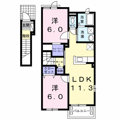 ブローテⅣ 201【管理NO：1-019400201-02010】 ★家具家電は申し込み後に搬入します★ ★2026年10月中旬入居可能★の物件画像