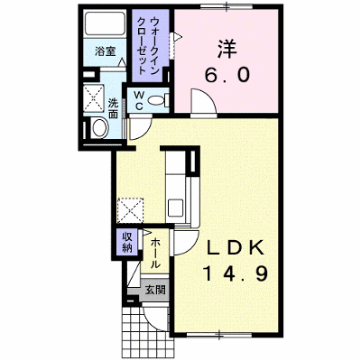 メゾン・ド・フィオーレ 106【管理NO：1-018530601-01060】 ★家具家電は申し込み後に搬入します★ ★2026年10月中旬入居可能★の物件画像