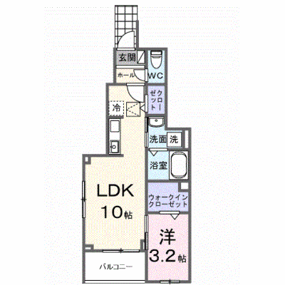 ヒカルサ狭山広瀬台サウス 104【管理NO：1-028496001-01040】 ★家具家電は申し込み後に搬入します★の物件画像