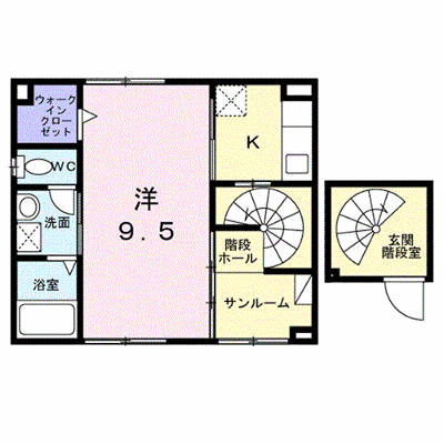 サンシャイン　ヴィラ 204【管理NO：1-028730701-02040】 ★家具家電は申し込み後に搬入します★ ★2026年10月上旬入居可能★の物件画像