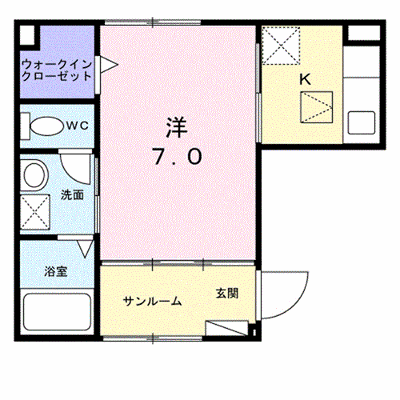 サンシャイン　ヴィラ 104【管理NO：1-028730701-01040】 ★家具家電は申し込み後に搬入します★ ★2026年10月上旬入居可能★の物件画像