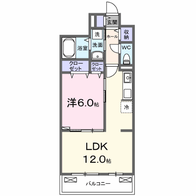 ヒカルサさいたまサクラ 204【管理NO：1-028559601-02040】 ★家具家電は申し込み後に搬入します★ ★2026年10月下旬入居可能★の物件画像