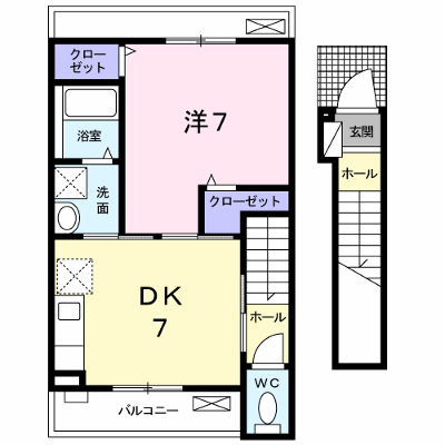 シェノン　Ｒ 202【管理NO：1-024581902-02020】 ★家具家電は申し込み後に搬入します★の物件画像