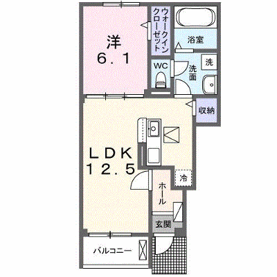 アザレアＴ　Ⅱ 102【管理NO：1-027289902-01020】 ★家具家電は申し込み後に搬入します★ ★2026年10月下旬入居可能★の物件画像
