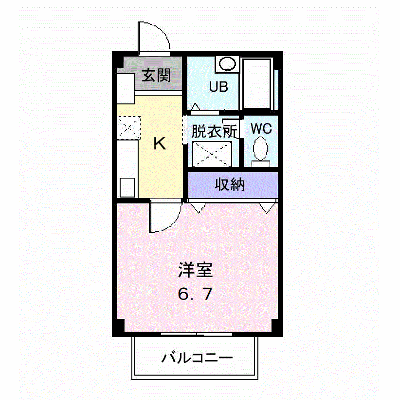 コーポラスさつき 202【管理NO：1-007104501-02020】 ★家具家電は申し込み後に搬入します★ ★2026年10月中旬入居可能★の物件画像