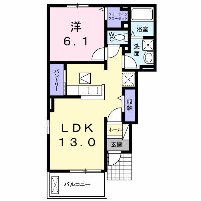 オレンジ　グローブ 101【管理NO：1-021905401-01010】 ★家具家電は申し込み後に搬入します★ ★2026年09月下旬入居可能★の物件画像