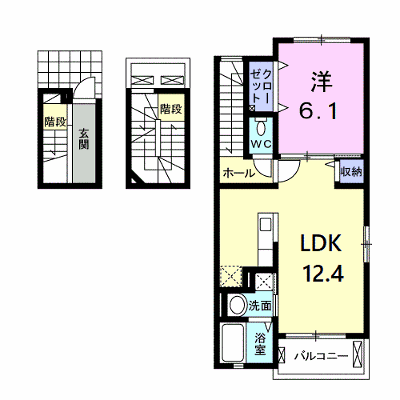 サンリット王禅 301【管理NO：1-020893401-03010】 ★家具家電は申し込み後に搬入します★ ★2026年09月上旬入居可能★の物件画像