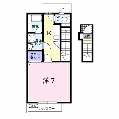 アリ・アンス林 202【管理NO：1-015039501-02020】 ★家具家電は申し込み後に搬入します★ ★2026年10月中旬入居可能★の物件画像