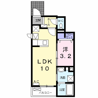 サンパレスＢ 102【管理NO：1-022278301-01020】 ★家具家電は申し込み後に搬入します★ ★2026年10月中旬入居可能★の物件画像