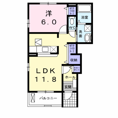 アルビレオ 101【管理NO：1-014523001-01010】 ★家具家電は申し込み後に搬入します★ ★2026年09月中旬入居可能★の物件画像