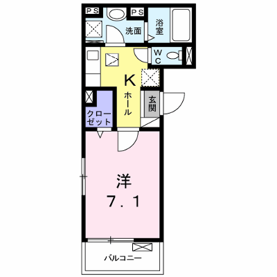 シャンテハウス中根Ⅲ 101【管理NO：1-025726801-01010】 ★家具家電は申し込み後に搬入します★ ★2026年10月中旬入居可能★の物件画像