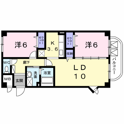 ラモーリ緑 101【管理NO：1-012482201-01010】 ★家具家電は申し込み後に搬入します★ ★2026年11月中旬入居可能★の物件画像