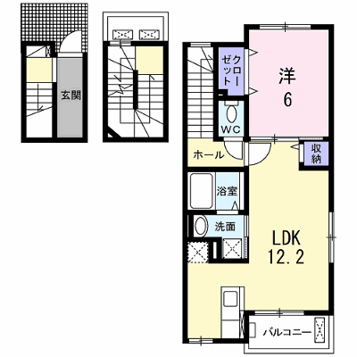 ブライド・メゾン・さくらⅠ 301【管理NO：1-019480901-03010】 ★家具家電は申し込み後に搬入します★ ★2026年10月上旬入居可能★の物件画像