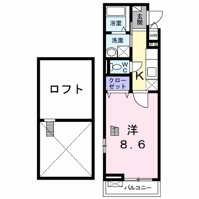 ステーションサイド 206【管理NO：1-019430101-02050】 ★家具家電は申し込み後に搬入します★ ★2026年10月中旬入居可能★の物件画像
