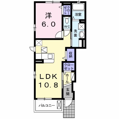 ビアン　カンパーニュⅡＡ 101【管理NO：1-020630101-01010】 ★家具家電は申し込み後に搬入します★の物件画像