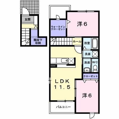 フェリシテ 201【管理NO：1-014275301-02010】 ★家具家電は申し込み後に搬入します★ ★2026年09月下旬入居可能★の物件画像
