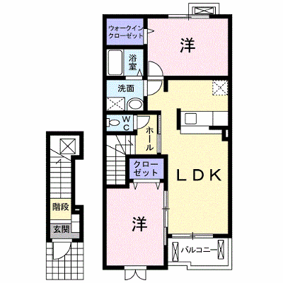 グラン・レーヴ 203【管理NO：1-015601901-02030】 ★家具家電は申し込み後に搬入します★ ★2026年10月中旬入居可能★の物件画像
