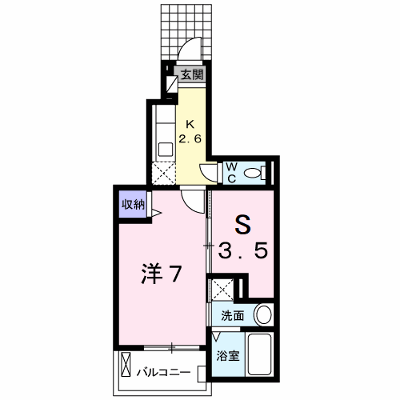 ベルクレスト 105【管理NO：1-016289701-01040】 ★家具家電は申し込み後に搬入します★ ★2026年10月中旬入居可能★の物件画像