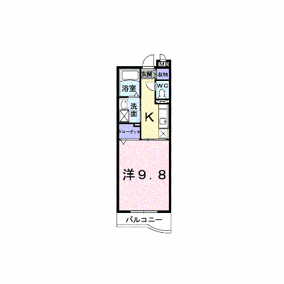 ベル・シャンブル 202【管理NO：1-017238801-02020】 ★家具家電は申し込み後に搬入します★ ★2026年10月中旬入居可能★の物件画像