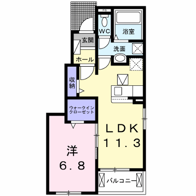 ストークワコー　ピュア 101【管理NO：1-026832801-01010】 ★家具家電は申し込み後に搬入します★ ★2026年10月上旬入居可能★の物件画像