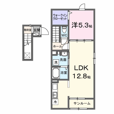 シェーネ東原 201【管理NO：1-028717401-02010】 ★家具家電は申し込み後に搬入します★の物件画像