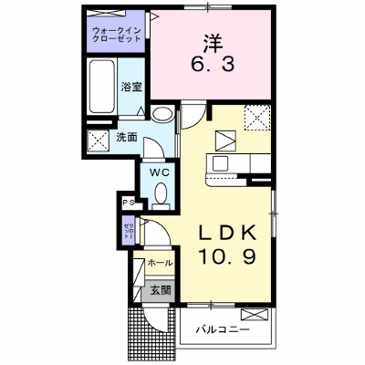 キャサブランカⅤ 103【管理NO：1-026671502-01030】 ★家具家電は申し込み後に搬入します★ ★2026年11月中旬入居可能★の物件画像