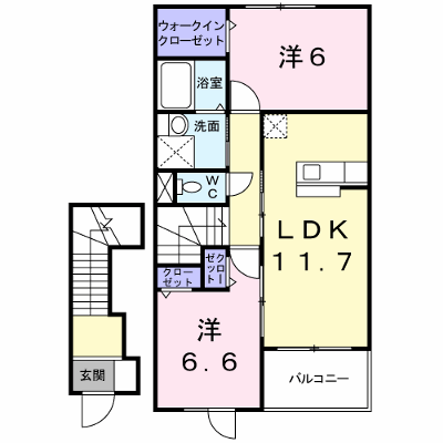 サンリットメゾンＩ 205【管理NO：1-012648301-02040】 ★家具家電は申し込み後に搬入します★ ★2026年10月上旬入居可能★の物件画像
