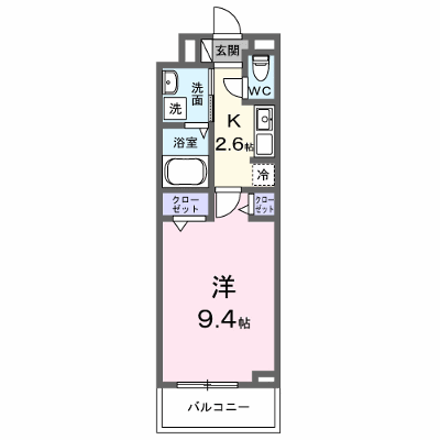 ラ・テュイル 303【管理NO：1-028569001-03030】 ★家具家電は申し込み後に搬入します★ ★2026年10月上旬入居可能★の物件画像