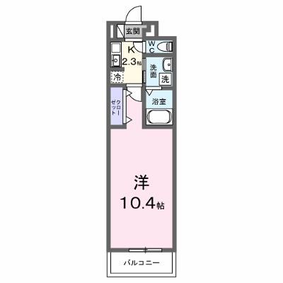 ラ・テュイル 202【管理NO：1-028569001-02020】 ★家具家電は申し込み後に搬入します★ ★2026年10月上旬入居可能★の物件画像