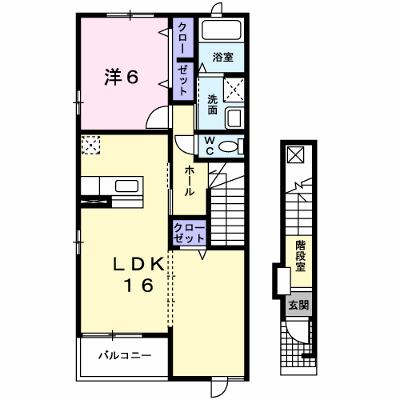 サクラ 201【管理NO：1-018296501-02010】 ★家具家電は申し込み後に搬入します★ ★2026年10月中旬入居可能★の物件画像