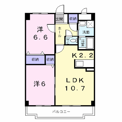 溝ビルⅦ２０００ 204【管理NO：1-009506001-02040】 ★家具家電は申し込み後に搬入します★ ★2026年10月中旬入居可能★の物件画像