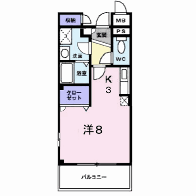 サニーヒル 102【管理NO：1-012172101-01020】 ★家具家電は申し込み後に搬入します★ ★2026年10月中旬入居可能★の物件画像
