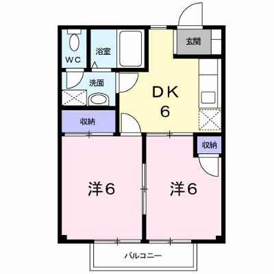 チェリーブロッサム１ 202【管理NO：1-007709601-02020】 ★家具家電は申し込み後に搬入します★の物件画像