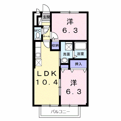 コンフォート熊谷 201【管理NO：1-099362801-02010】 ★家具家電は申し込み後に搬入します★ ★2026年09月下旬入居可能★の物件画像
