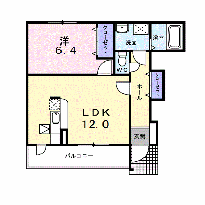 アルカンシエル・ド・モコⅡ 103【管理NO：1-014161802-01030】 ★家具家電は申し込み後に搬入します★ ★2026年10月中旬入居可能★の物件画像