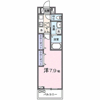 ヒカルサさいたま吉野 103【管理NO：1-028634301-01030】 ★家具家電は申し込み後に搬入します★の物件画像