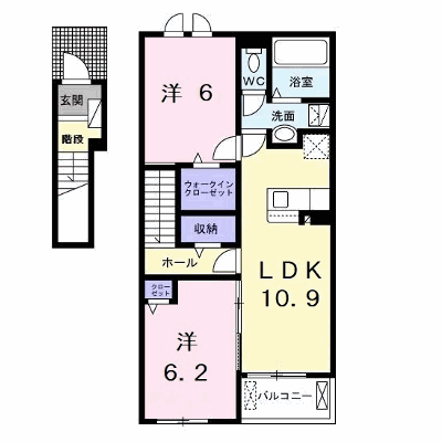 アルカディアⅡ 202【管理NO：1-026859702-02020】 ★家具家電は申し込み後に搬入します★の物件画像