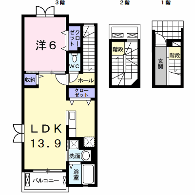 ムーン　ガーデン樹来 303【管理NO：1-018710901-03030】 ★家具家電は申し込み後に搬入します★の物件画像