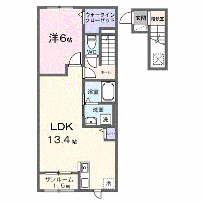 サジテール　青木島 205【管理NO：1-028301401-02050】 ★家具家電は申し込み後に搬入します★の物件画像