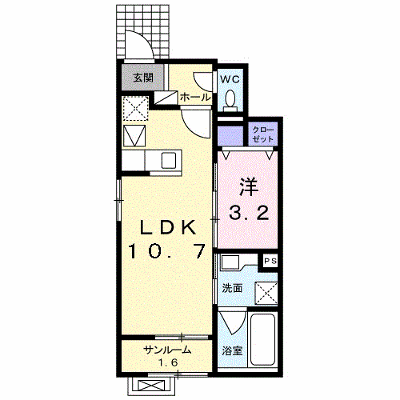 ヴィル・フォーレⅨ 103【管理NO：1-024315102-01030】 ★家具家電は申し込み後に搬入します★の物件画像