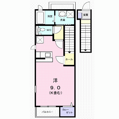 アルバカーサ 205【管理NO：1-016069001-02050】 ★家具家電は申し込み後に搬入します★ ★2026年10月上旬入居可能★の物件画像