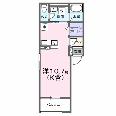蒼海館 201【管理NO：1-028794901-02010】 ★家具家電は申し込み後に搬入します★ ★2026年12月下旬入居可能★の物件画像