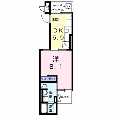 ラ・ルミエール湘南 103【管理NO：1-020234801-01030】 ★家具家電は申し込み後に搬入します★ ★2026年09月中旬入居可能★の物件画像